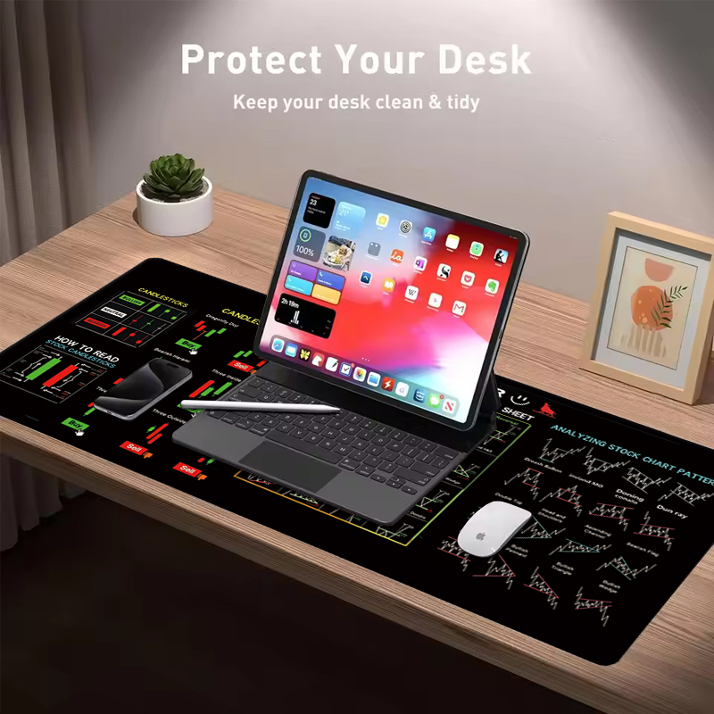 EXCO Stock Market Trader Tappe - Esports Gaming Desk recensione e prezzo