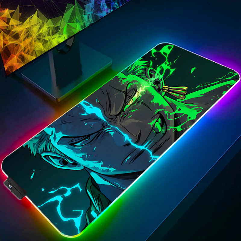 ONE PIECE Zoro Mouse Pad RGB A - Esports Gaming Desk recensione e prezzo