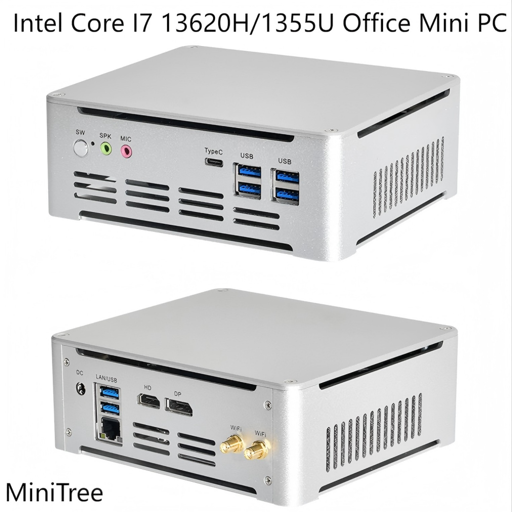 Mini PC Cube Win11 di 13a gene - Intel Cpu Core I7 recensione e prezzo